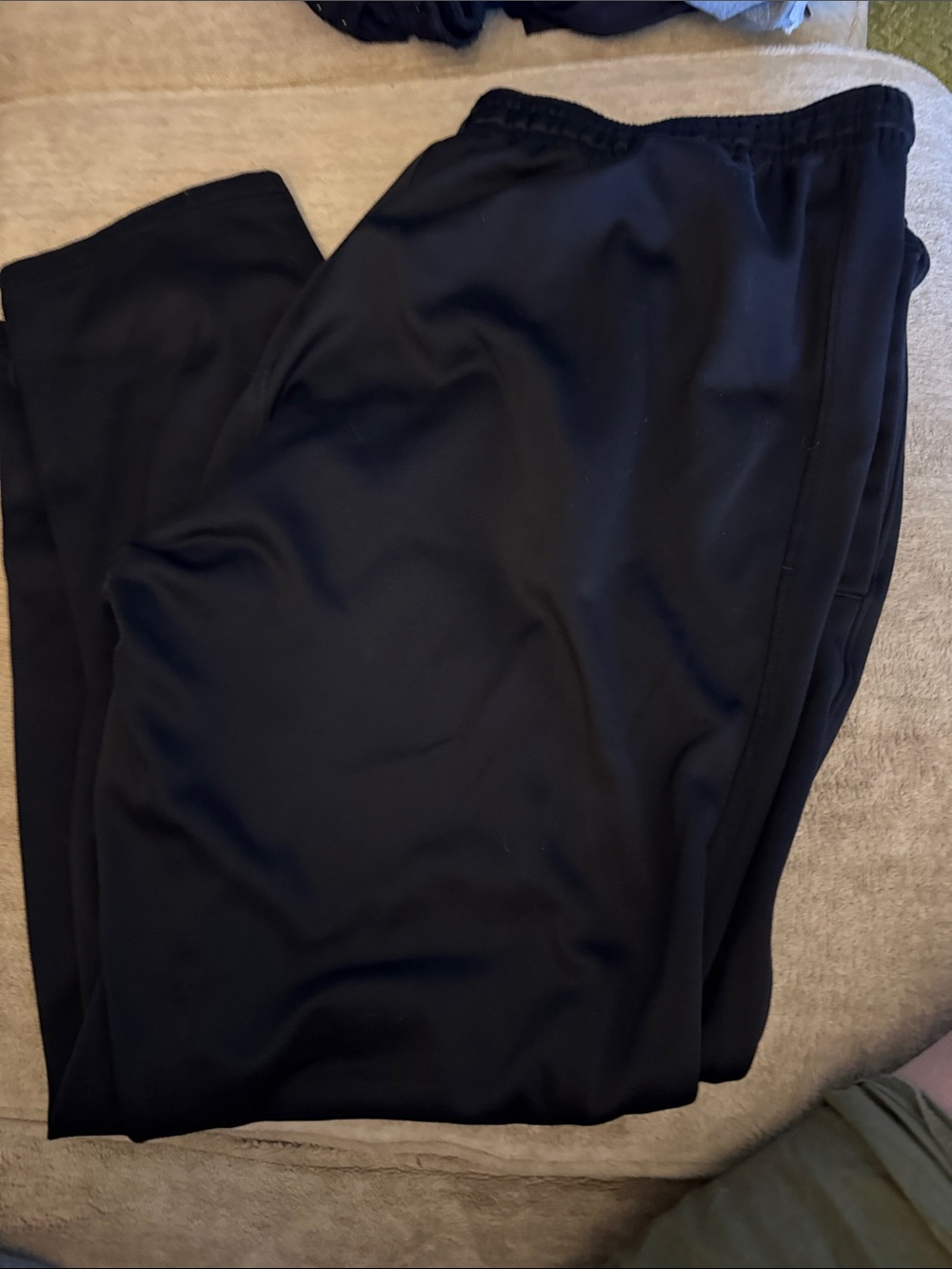 Classic Black Athletic Joggers